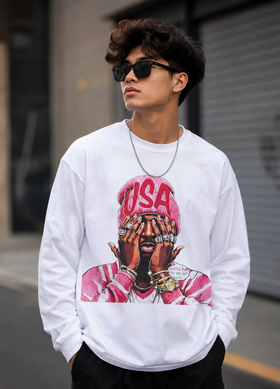Usa Crop Tee